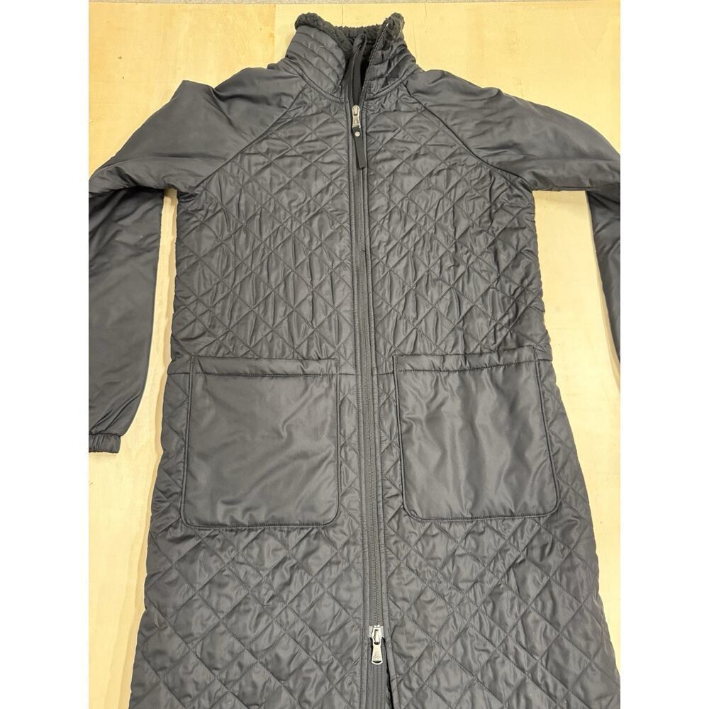 NEW prAna BLACK FLEECE LINED ESLA DUSTER JACKET SZ XS - Picture 6 of 8